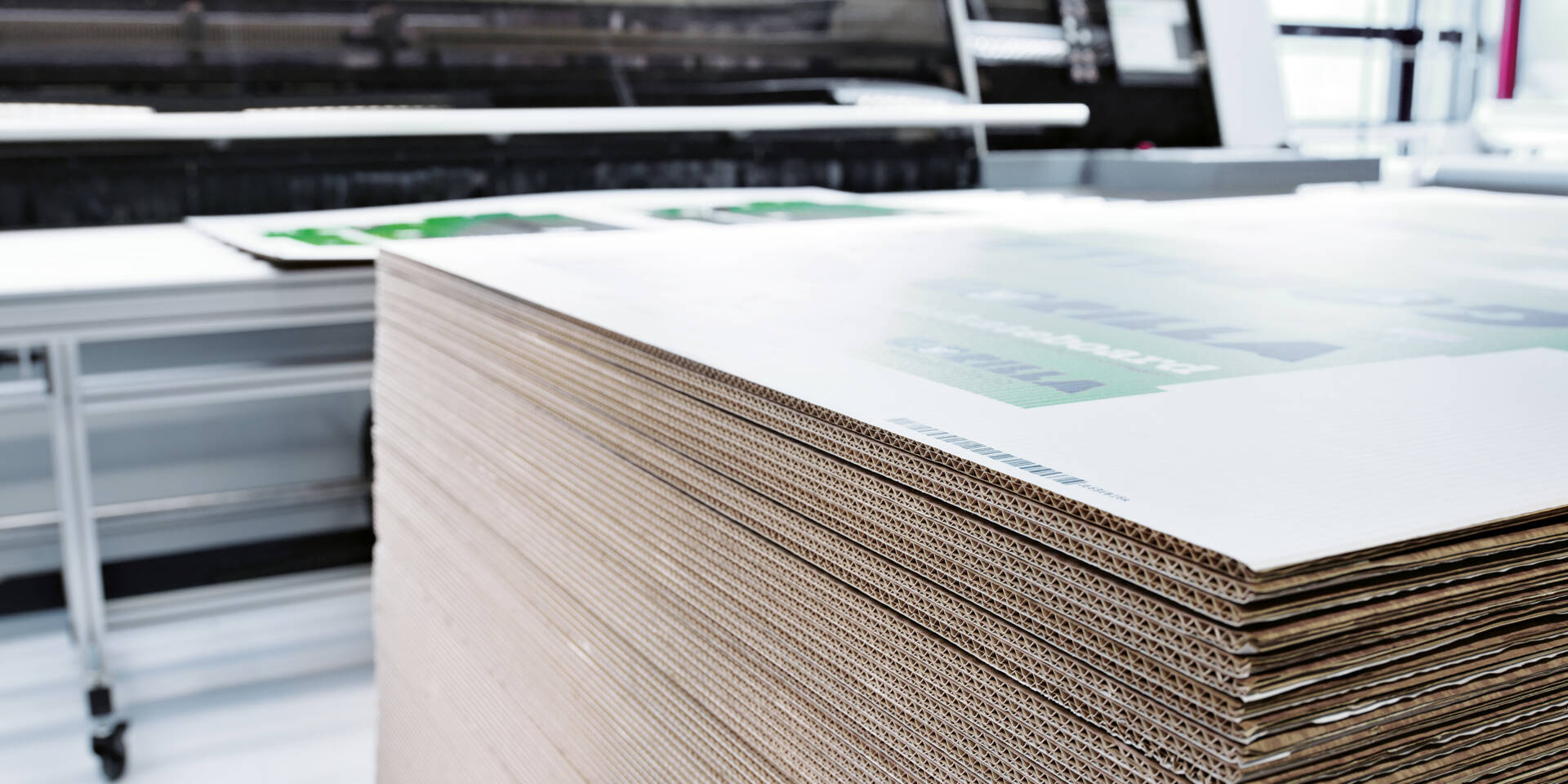 Corrugated Cardboard Stack