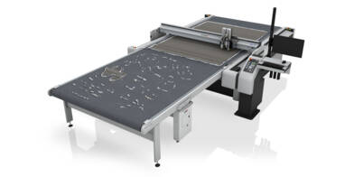 Z&uuml;nd G3 Digital Cutter mit Verl&auml;ngerung vorne und reichlich verschmutzter vor der Reinigung