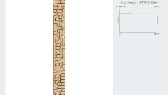 New nesting algorithm