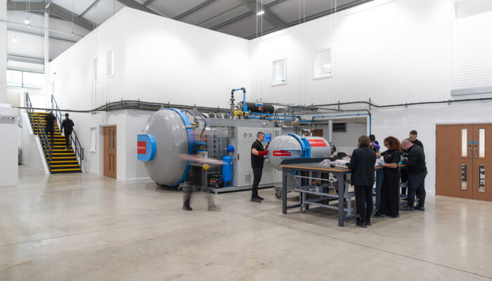 JOTA Composites excels in producing complex autoclave-cured components from materials such as carbon, aramids, and sustainable fibres. Jota Composites Inside 2