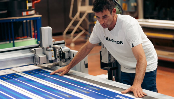 Roddy Darragon, prototypiste en charge ski de fond et ancien médaillé olympique dans la spécialité. Salomon (4)