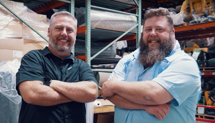 Matt and Brian Verhalen, founders of The Seat Shop. SeatShopImage5HR