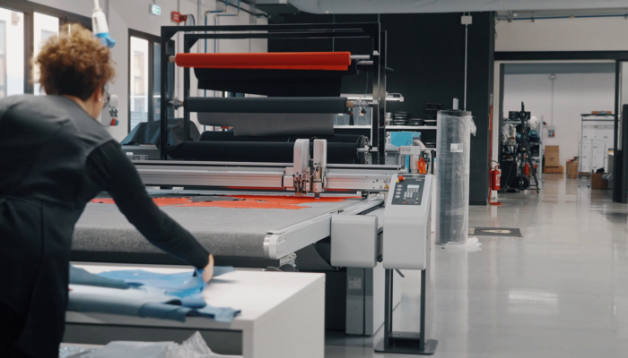 The Zünd G3 Cutter in operation at REV’IT! Tailortech.
REV'IT! (2)